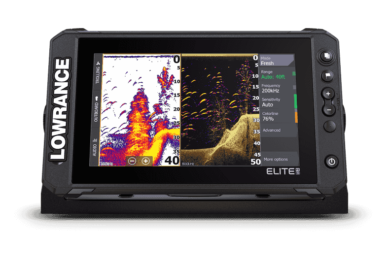 Ecoscandaglio Lowrance Elite FS 7/9 - GPS Fishfinder - Con e senza sonda